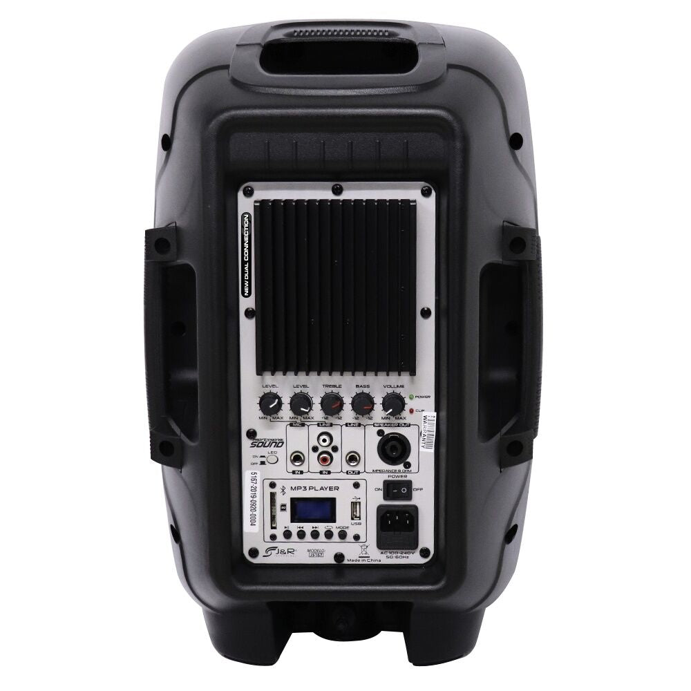 Cabina De Sonido J&R 10″ Activa 2000w J5167