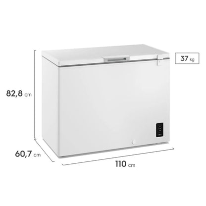 Congelador horizontal Electrolux 282L Frost Inverter Blanco EFH30S3C5AW