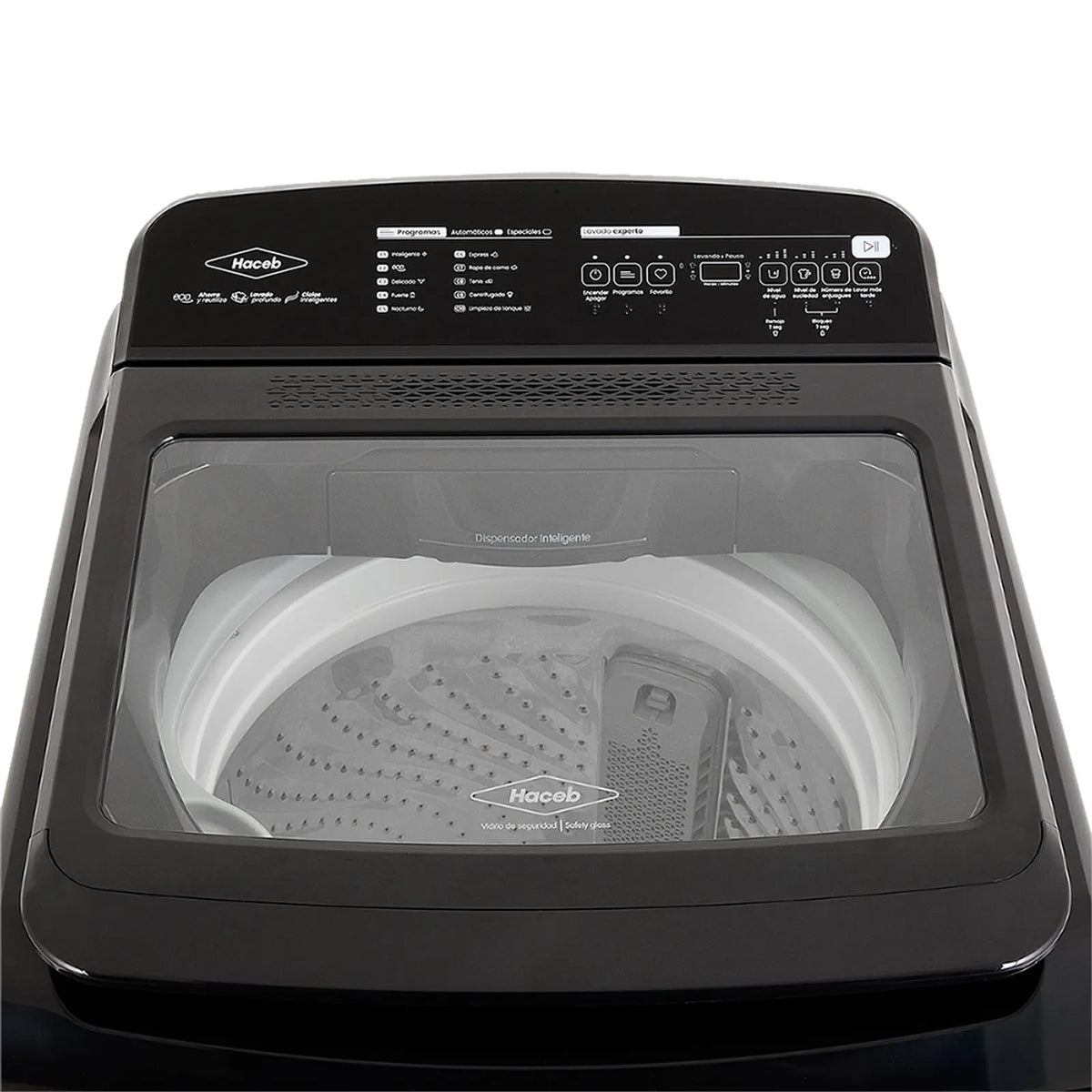 Lavadora IVY 14 Kilogramos Haceb Digital Color Negro