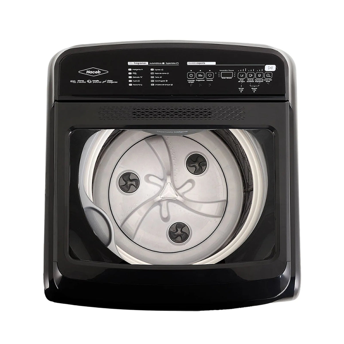Lavadora IVY 14 Kilogramos Haceb Digital Color Negro