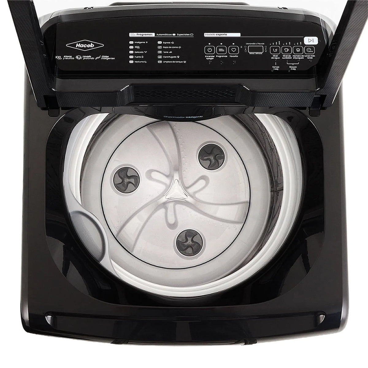 Lavadora IVY 14 Kilogramos Haceb Digital Color Negro