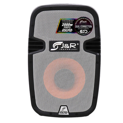 Cabina De Sonido J&R 10″ Activa 2000w J5167