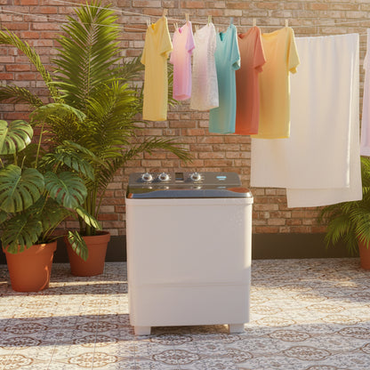 Lavadora Haceb semiautomática 13 kilogramos blanca