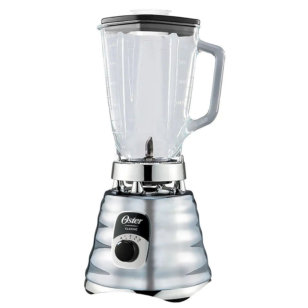 Licuadora Oster® Clásica, con Control de Perilla, de 3 Velocidades, 1.25 Lt, 1000 W,