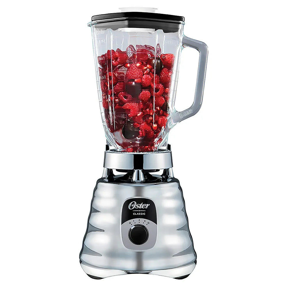Licuadora Oster® Clásica, con Control de Perilla, de 3 Velocidades, 1.25 Lt, 1000 W,