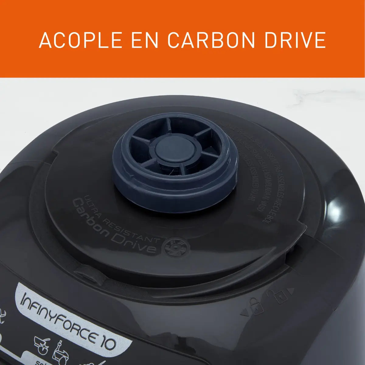 Licuadora IMUSA Infiny Force 10 Velocidades Vaso de Vidrio