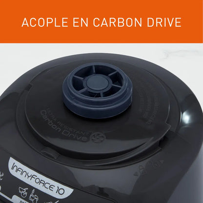 Licuadora IMUSA Infiny Force 10 Velocidades Vaso de Vidrio