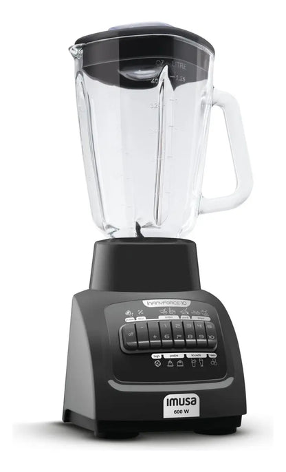 Licuadora IMUSA Infiny Force 10 Velocidades Vaso de Vidrio