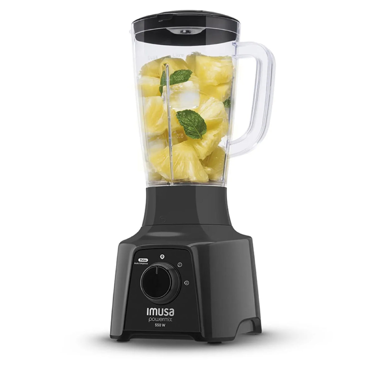 Licuadora IMUSA Power Mix Plus 2 Velocidades Negra