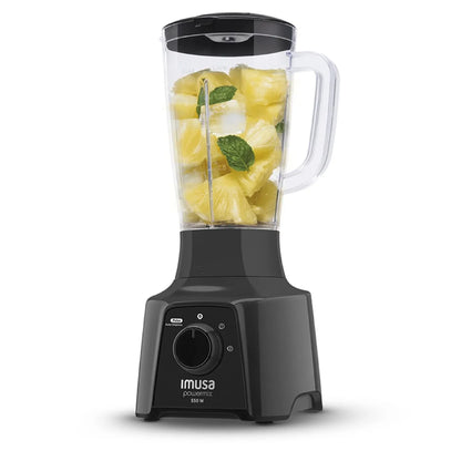 Licuadora IMUSA Power Mix Plus 2 Velocidades Negra