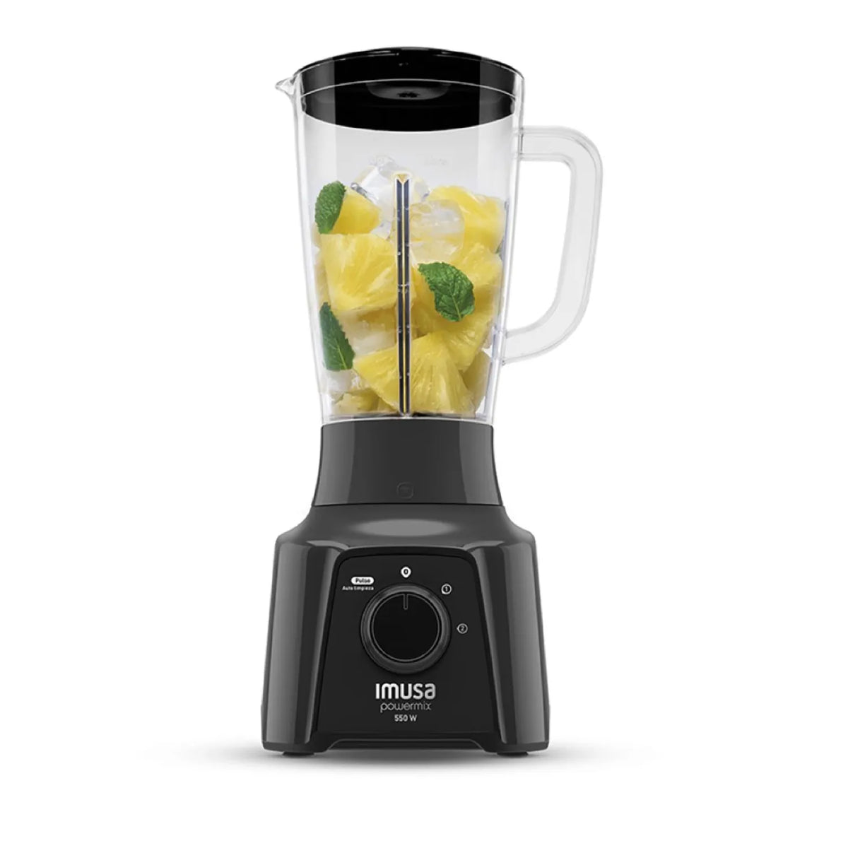 Licuadora IMUSA Power Mix Plus 2 Velocidades Negra