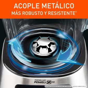Licuadora IMUSA Ultraforce +, 2 velocidades, 1000W, Vaso de Vidrio 2.2L