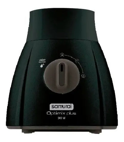 Licuadora Samurai Optimix Plus Negra 500w Color Negro