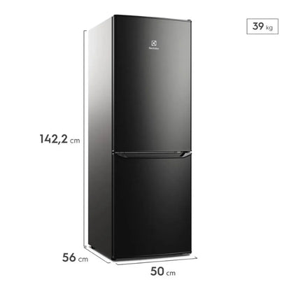 Nevera Electrolux Bottom Freezer 166 Litros Black ERB163HB