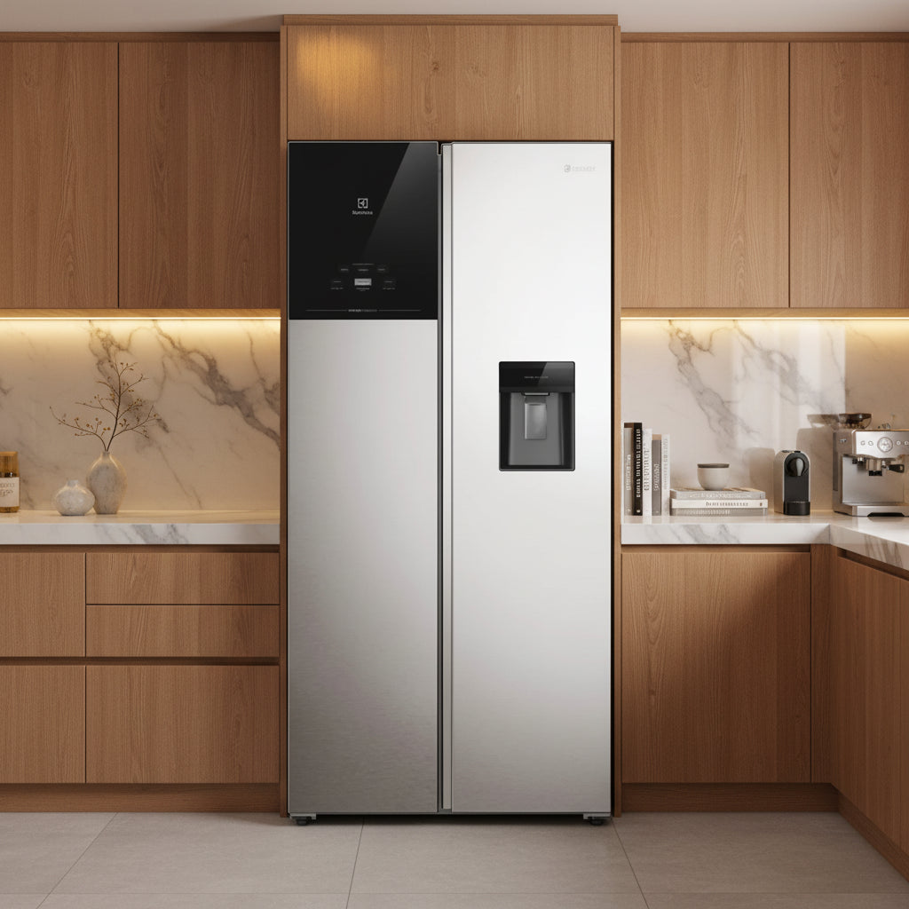 Nevecón Electrolux No Frost 431L Inverter AutoSense Gris ERS44F3C5BI