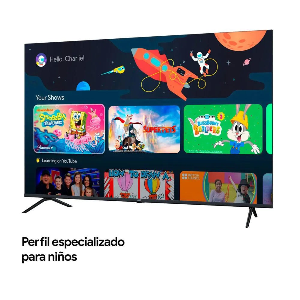 Televisor Kalley 65" Pulgadas 4K-UHD MAX LED Smart TV Google 65G315