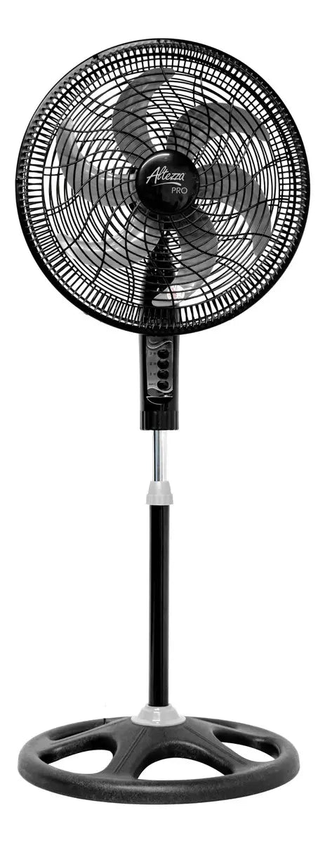Ventilador Altezza 18" | 2 En 1 - 6 Aspas Color Negro