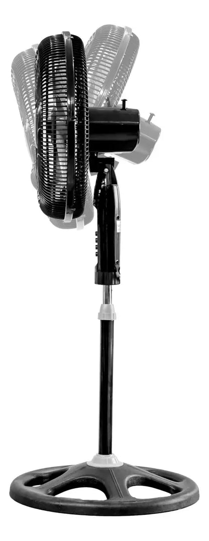 Ventilador Altezza 18" | 2 En 1 - 6 Aspas Color Negro