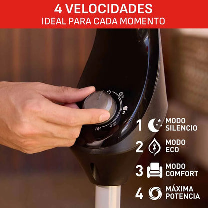 Ventilador SAMURAI Extremo 2 En 1: Pedestal o Pared