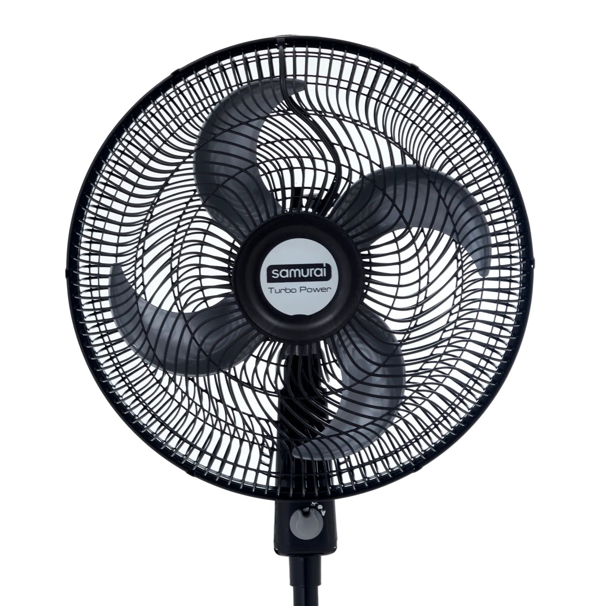 Ventilador SAMURAI Turbo Power Pedestal Negro