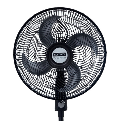 Ventilador SAMURAI Turbo Power Pedestal Negro