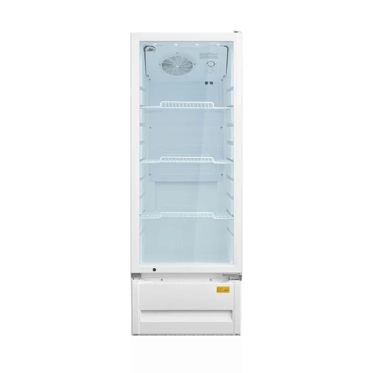 Vitrina KALLEY Frost Una puerta 211 Litros K-SC211L3 Blanco
