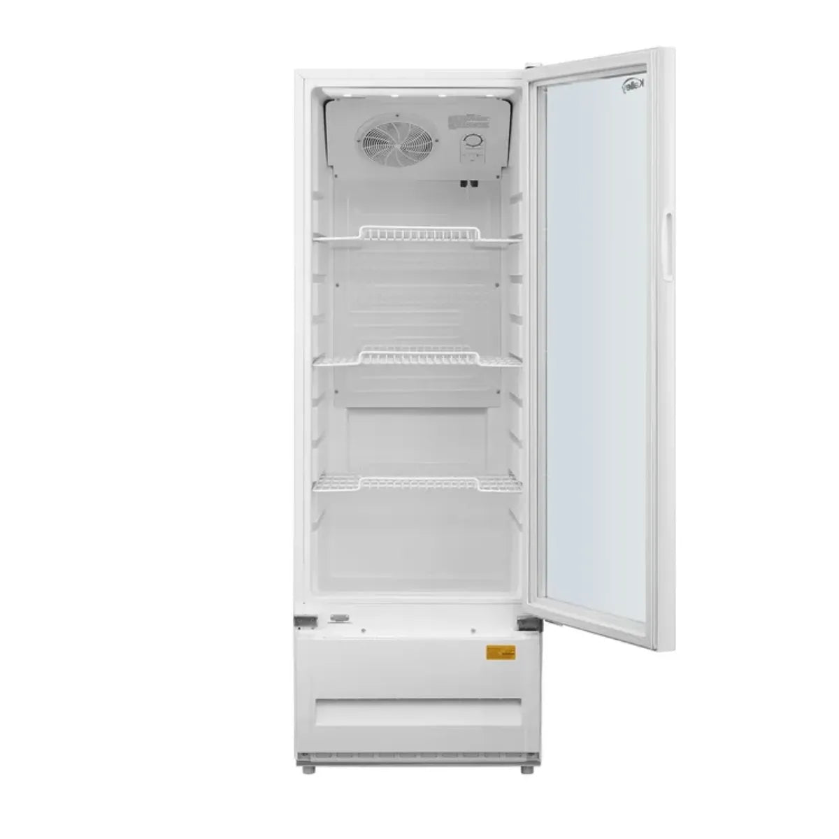 Vitrina KALLEY Frost Una puerta 211 Litros K-SC211L3 Blanco