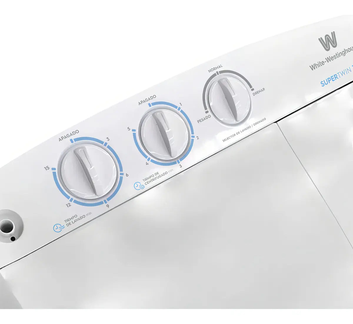 Lavadora 7kg Semiautomática White Westinghouse Color Blanco