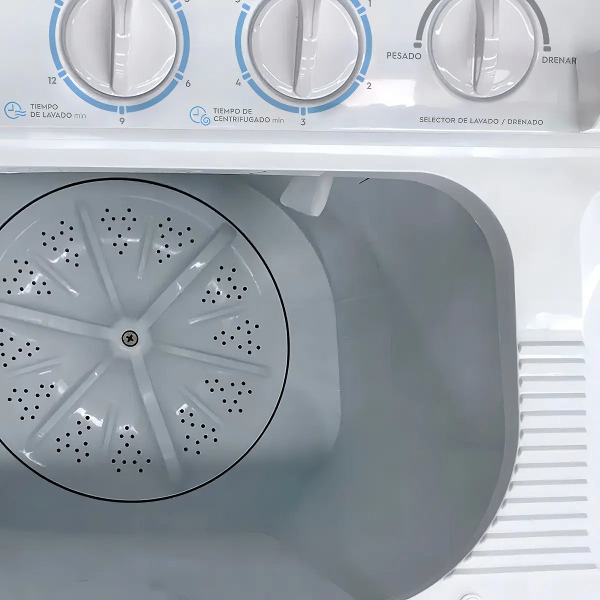 Lavadora 7kg Semiautomática White Westinghouse Color Blanco