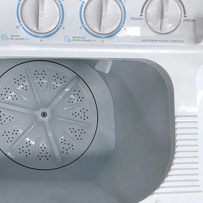 Lavadora 7kg Semiautomática White Westinghouse Color Blanco