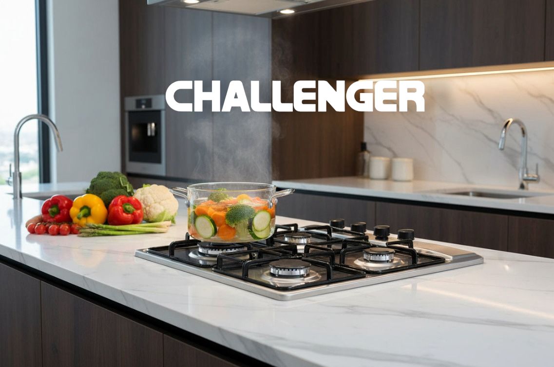 Estufa de Empotrar CHALLENGER 4 Puestos Dual (GN - GP) - SP6043