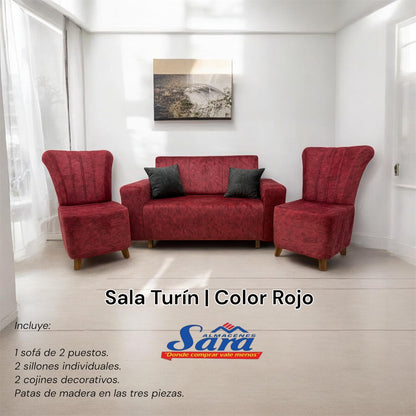 Sala Turín | Rojo