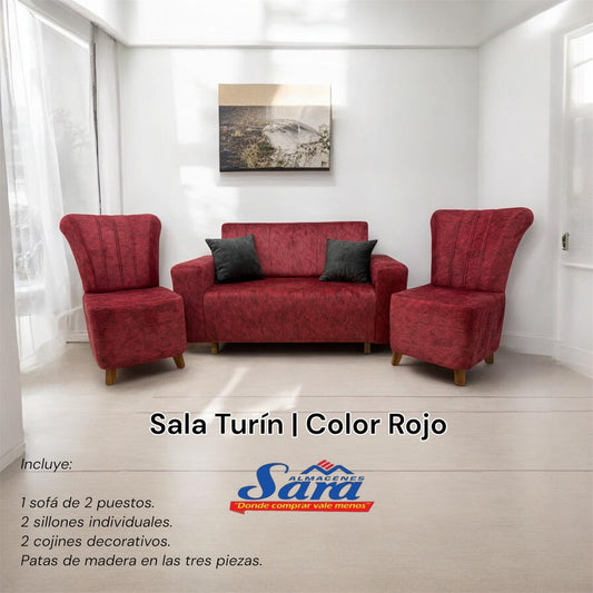 Sala Turín | Rojo