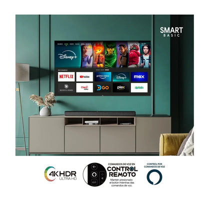 TV KALLEY 50" Pulgadas 4K-UHD LED Smart TV
