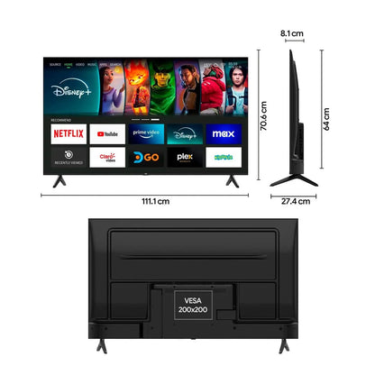 TV KALLEY 50" Pulgadas 4K-UHD LED Smart TV